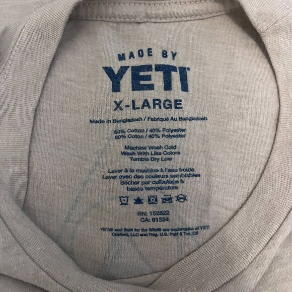 YETI Mountaineer Short-Sleeve T-Shirt Sz XL - Picture 3 of 3
